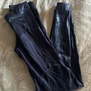 Blackmilk “I eat mice” sheer panel leggings